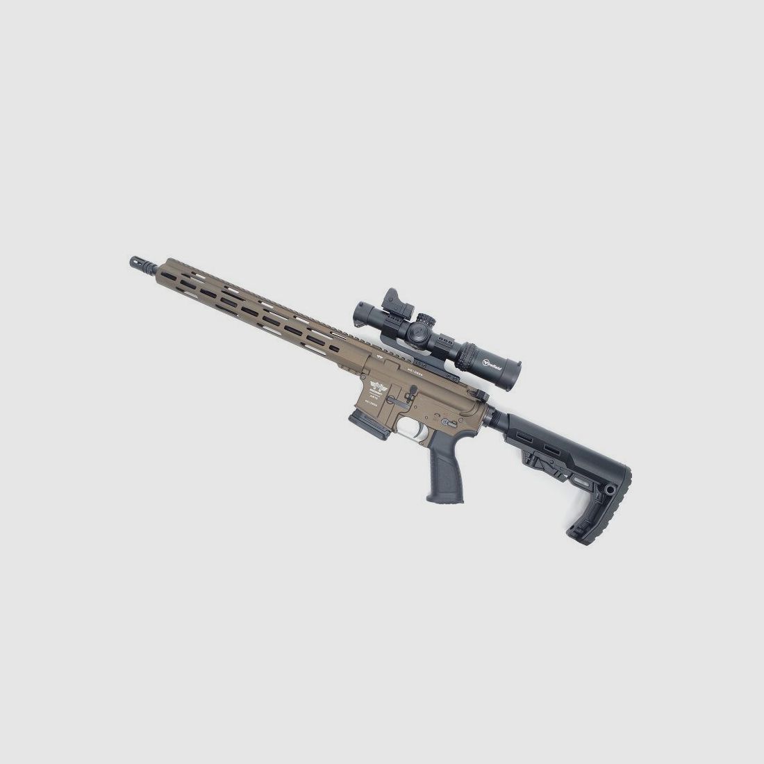 Messerschmitt AR15 16.75" Bronze + Firefield Commando Kit Bundle