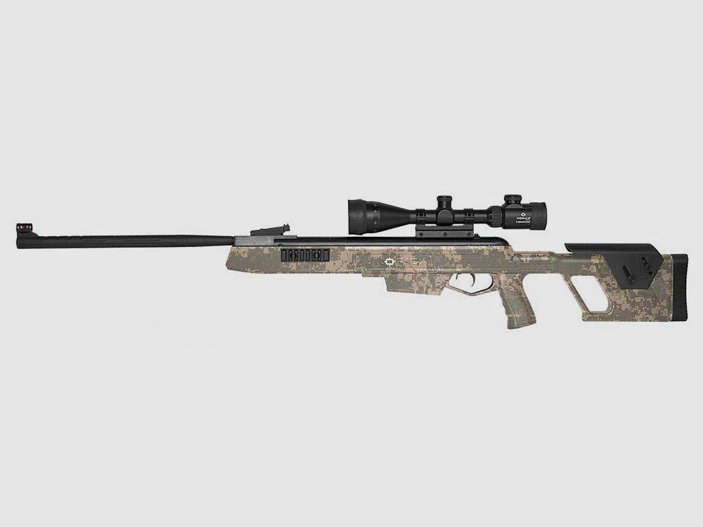 Knicklauf Luftgewehr Norica Dead Eye Camo Tiger Stripe Camo Kaliber 4,5 mm (P18)