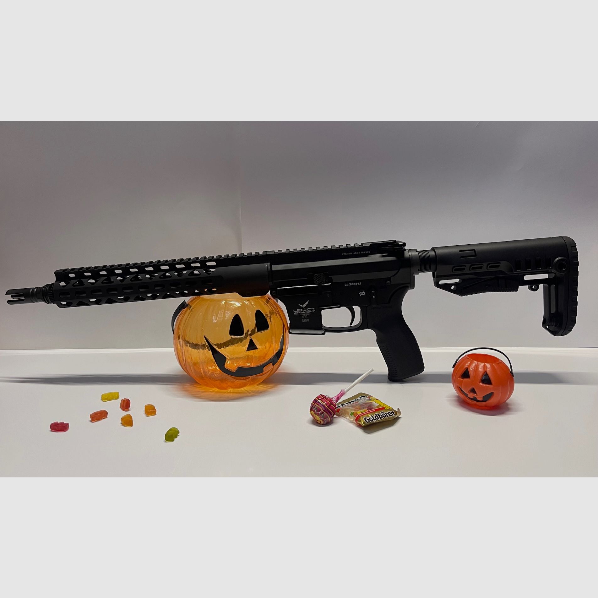 LEGACY ARMAMENT UT 912 AR-9 12” Lauf Schwarz 9×19 verfügbar in 8&Prime;, Bild 1 von 4