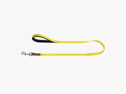 Hunter Führleine Convenience neongelb
                    –                 Breite / Länge: Breite: 15mm / Länge: 120cm
