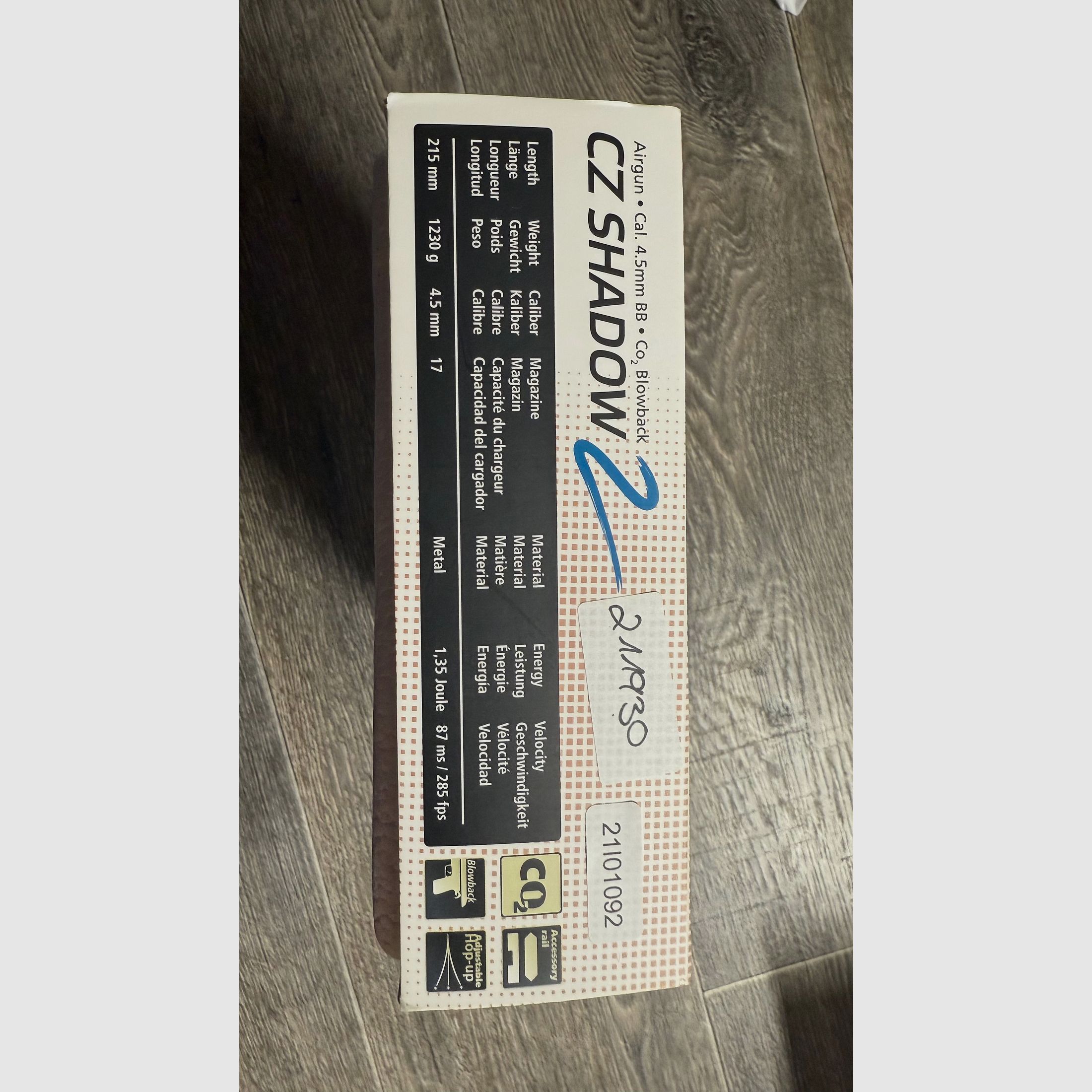 CZ Shadow 6mm BB Airsoft