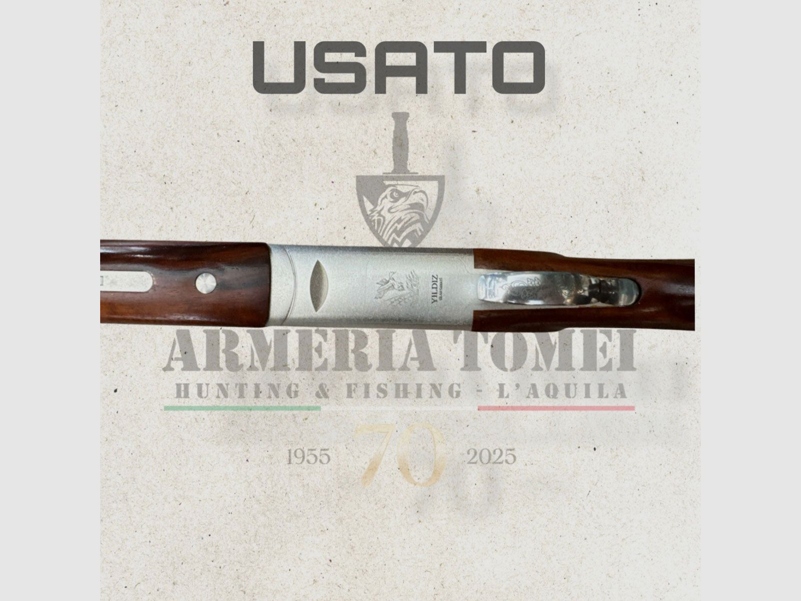 USATO – FUCILE SOVRAPPOSTO – YILDIZ MOD. SPZ M cal. 12, immagine 3 di 5