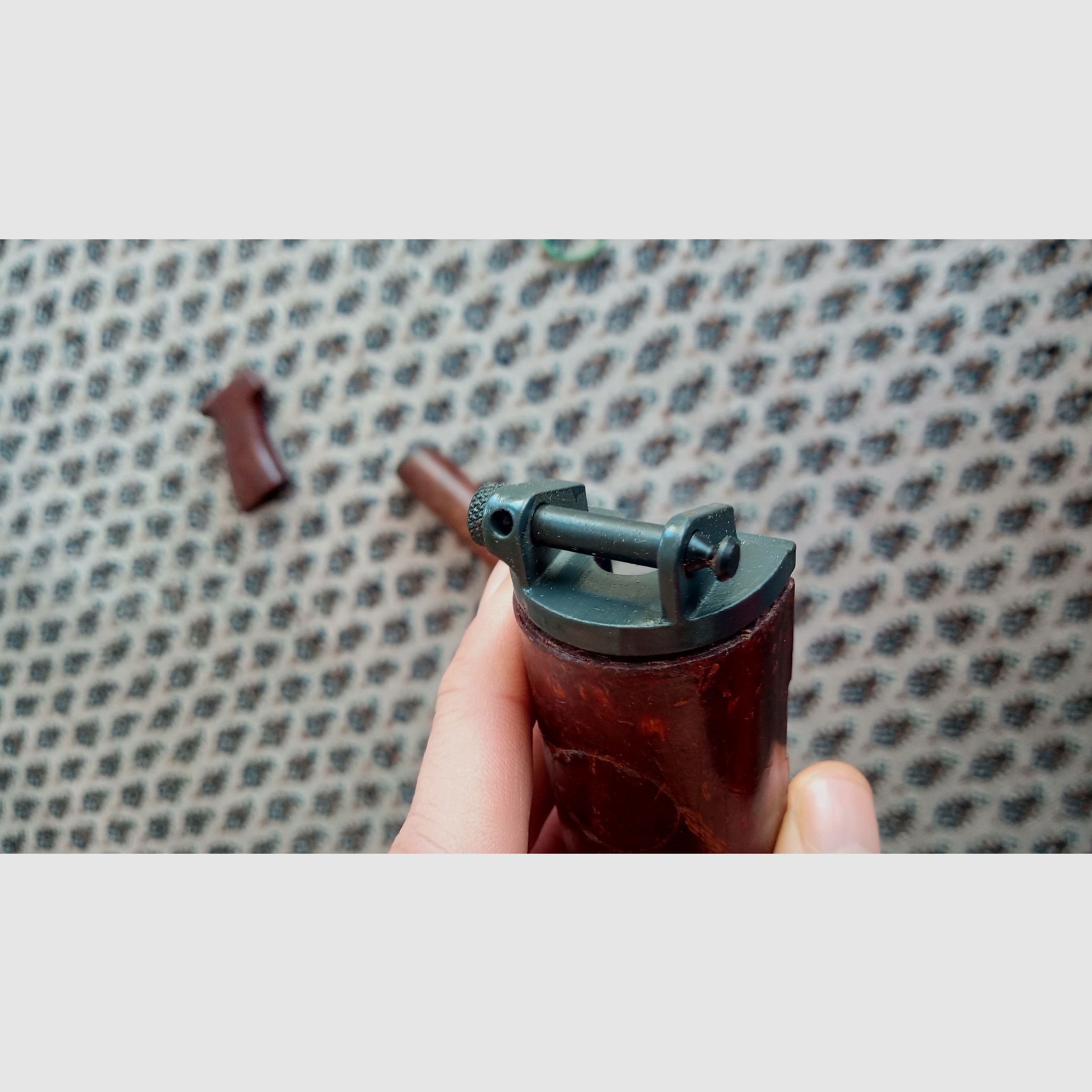 Originele VZ.58 "Beaver Barf" Bakelieten handbescherming en grip / ook geschikt voor CSA Sporter / Set #3