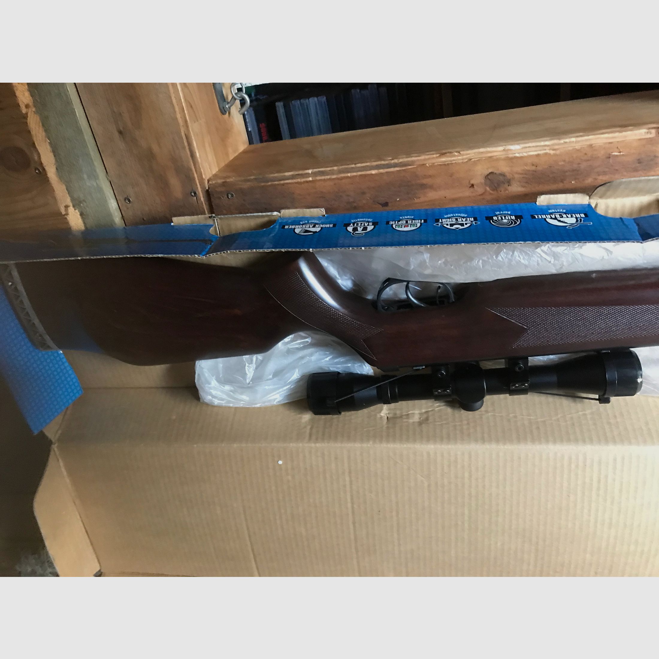 Luftgewehr Hämmerli Hunter Force 750 mit Zielfernrohr