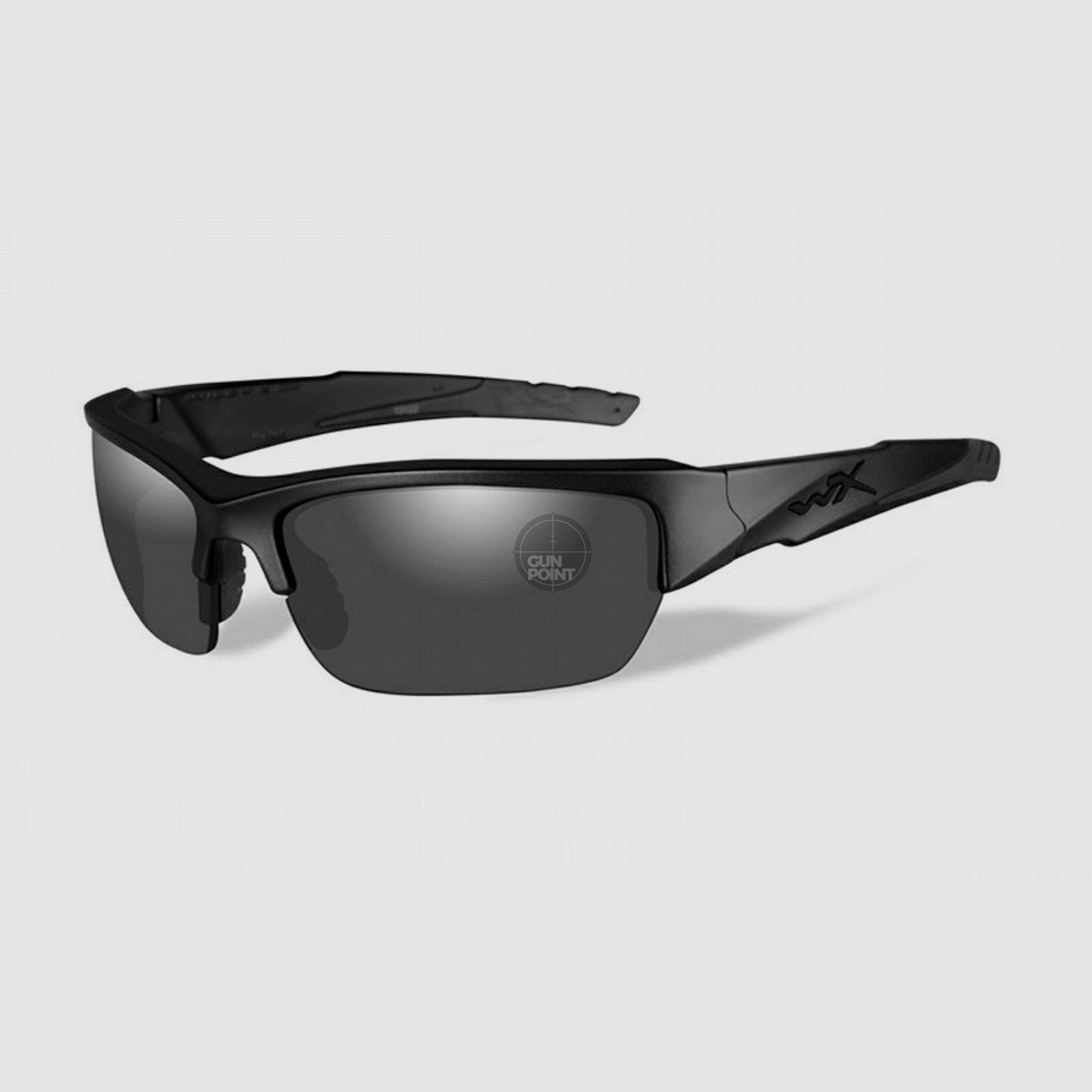 WileyX Valor - Rahmen: matt schwarz , Glas: rauchgrau - Black Ops