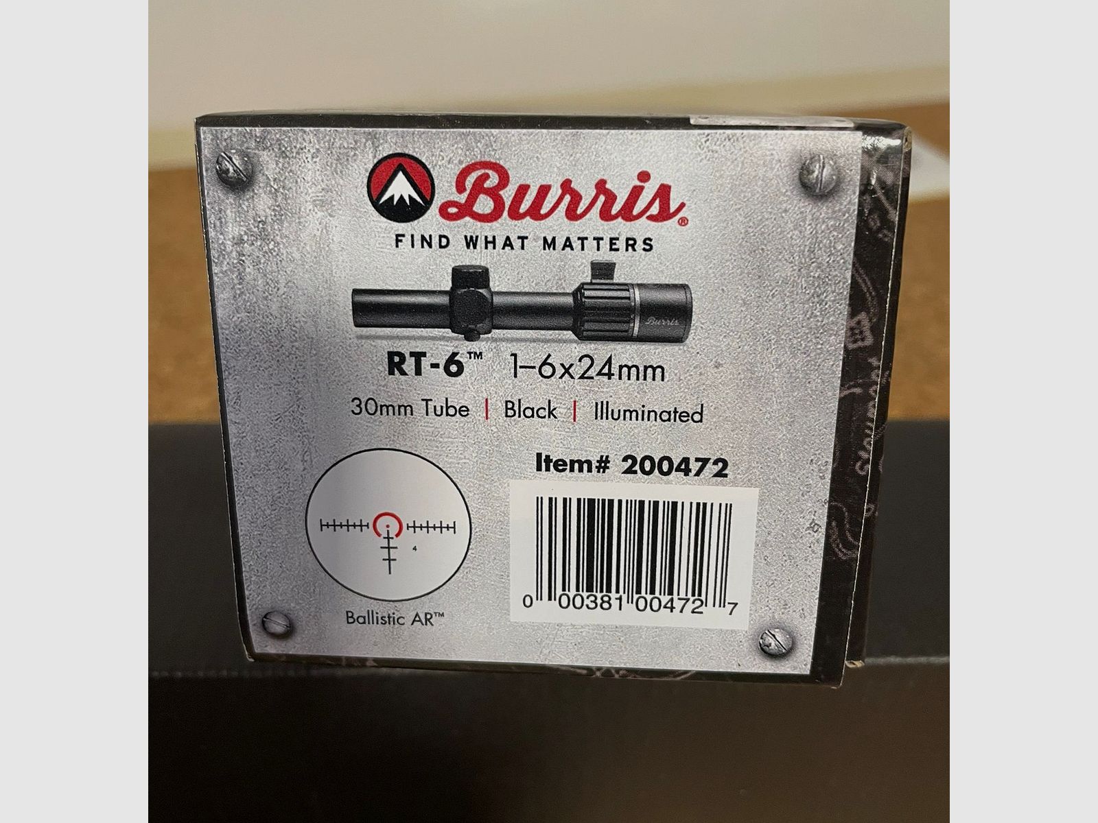 Burris Zielfernrohr RT-6 
