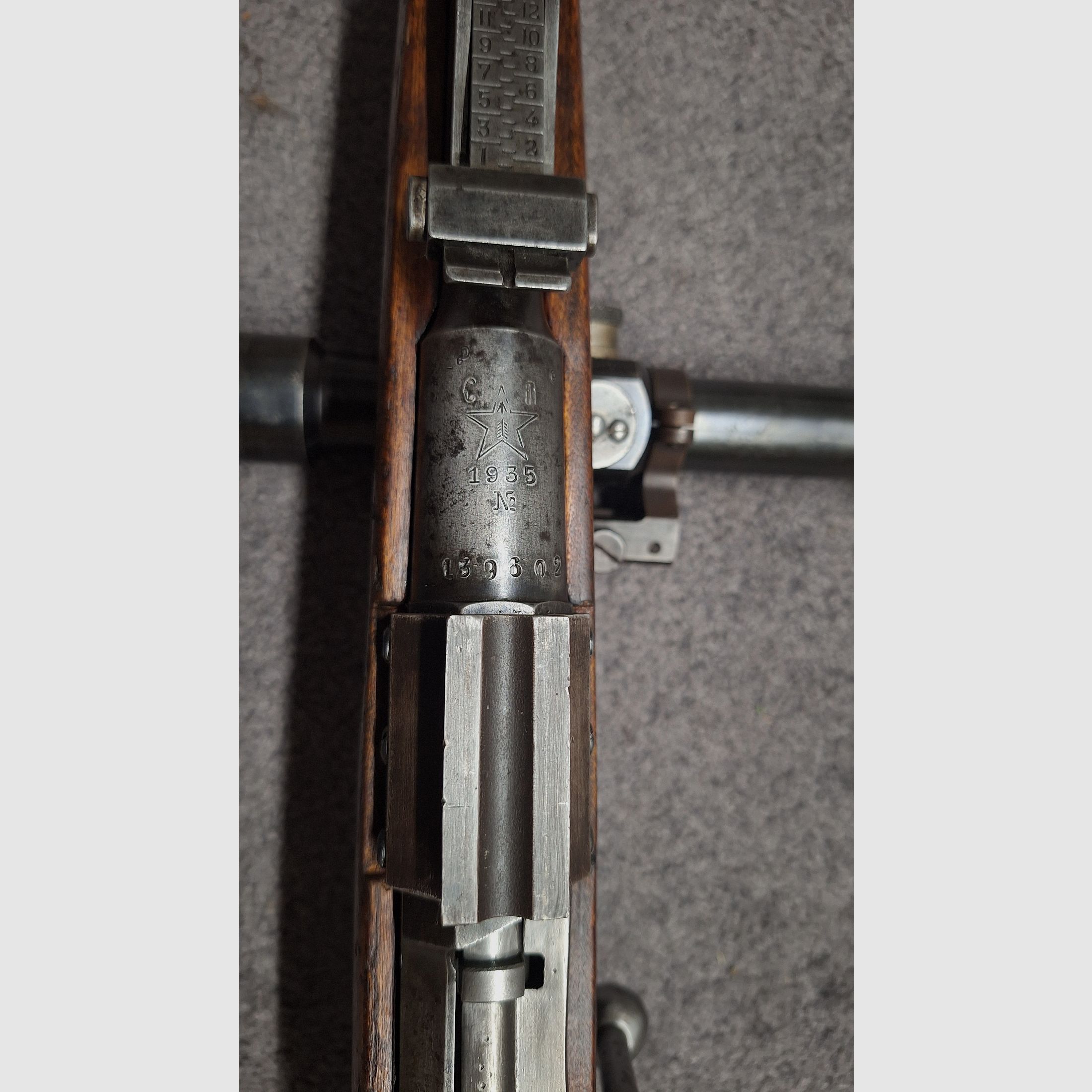 Mosin Nagant Tula 1935 PE Scharfschütze mit Smirnskiy Montage 7,62x54R, Bild 9 von 11