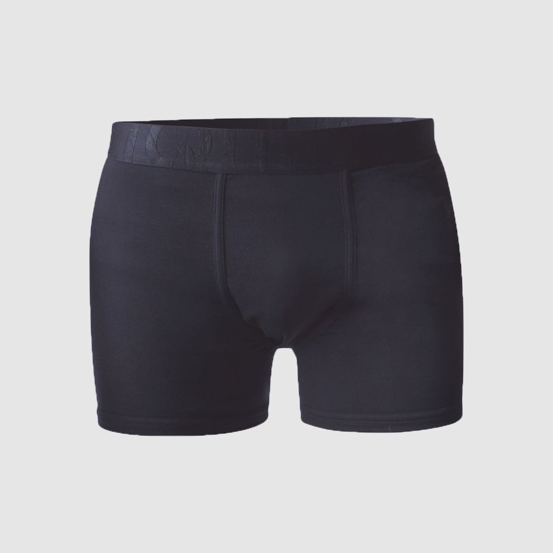 Bambus Boxershorts Langes Bein Navy - S