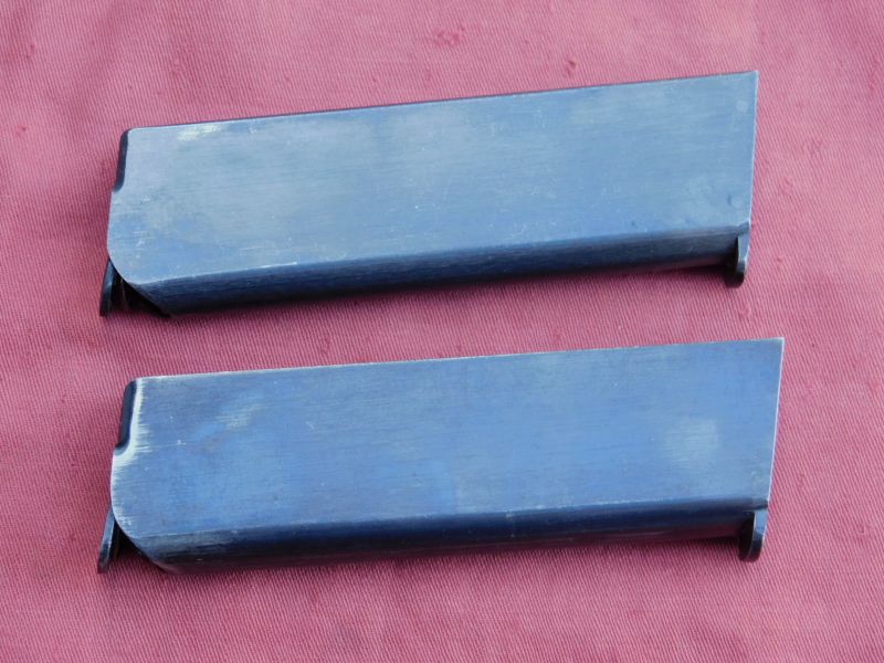 2 original Magazine 9 mm Browning long für Browning M1903 ggf. Huaqvarna M1907