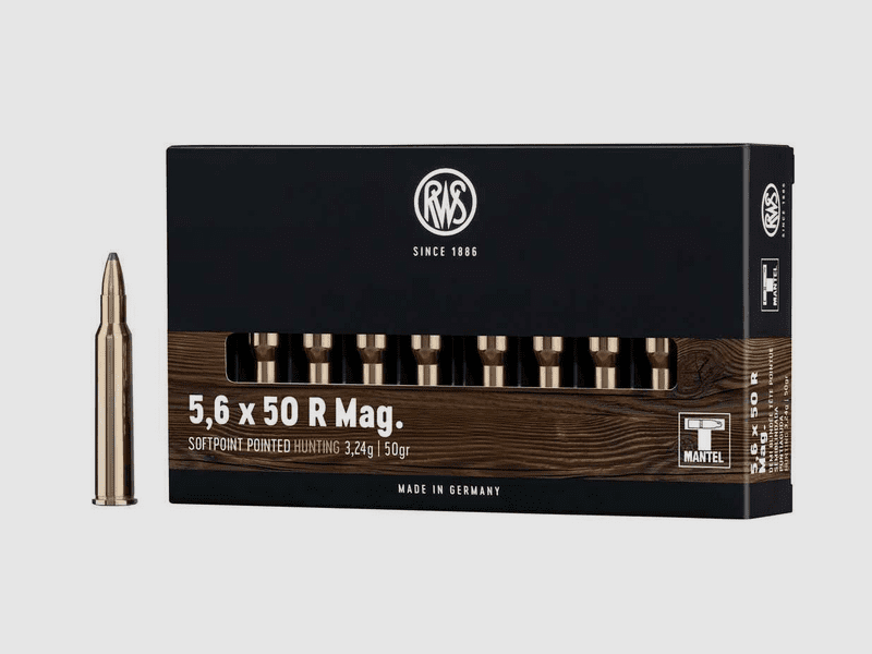 RWS 5,6x50 R Magnum TMS 50gr - 20 pz