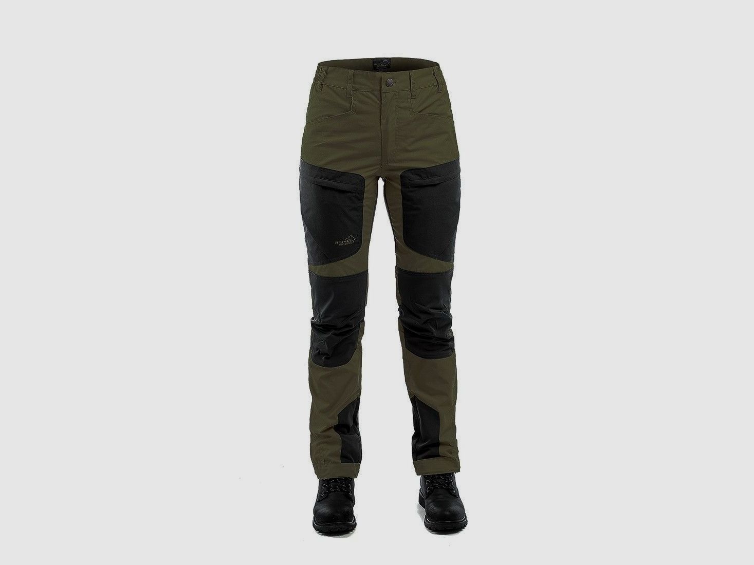 Arrak Outdoor Active Stretch Hose Damen Kurz Olivgrün - 50S