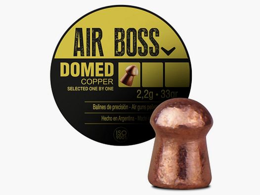AIR BOSS Koper Gedomde 6,35 mm(.25)