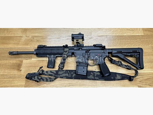 sportlich zugelassen! H&K MR223 A3 14,5" Lauf halbautom. Büchse .223Rem - Heckler & Koch - zivile Version H&K 416 G38