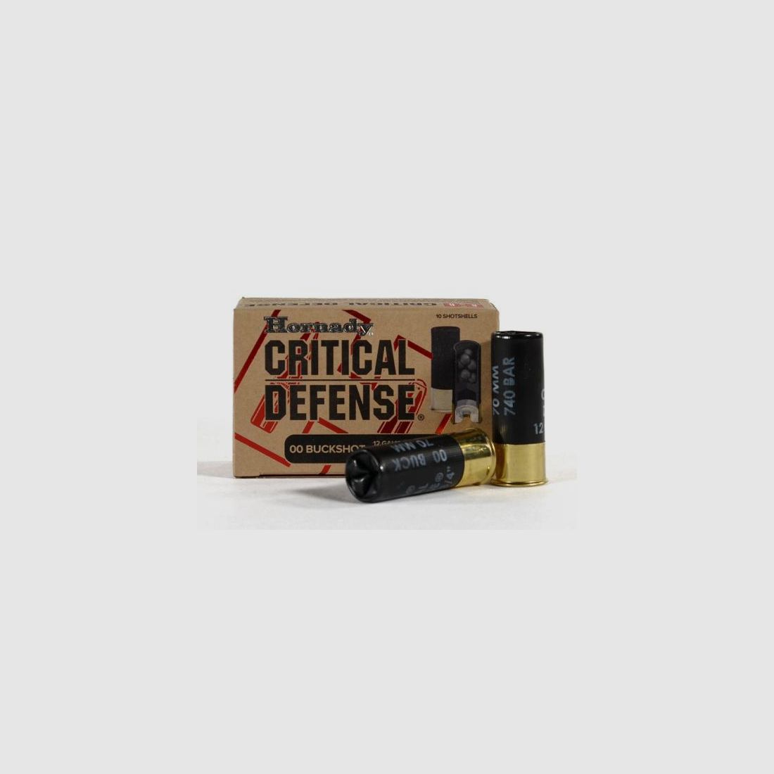 Hornady Critical DEFENSE BUCKSHOT 12/70