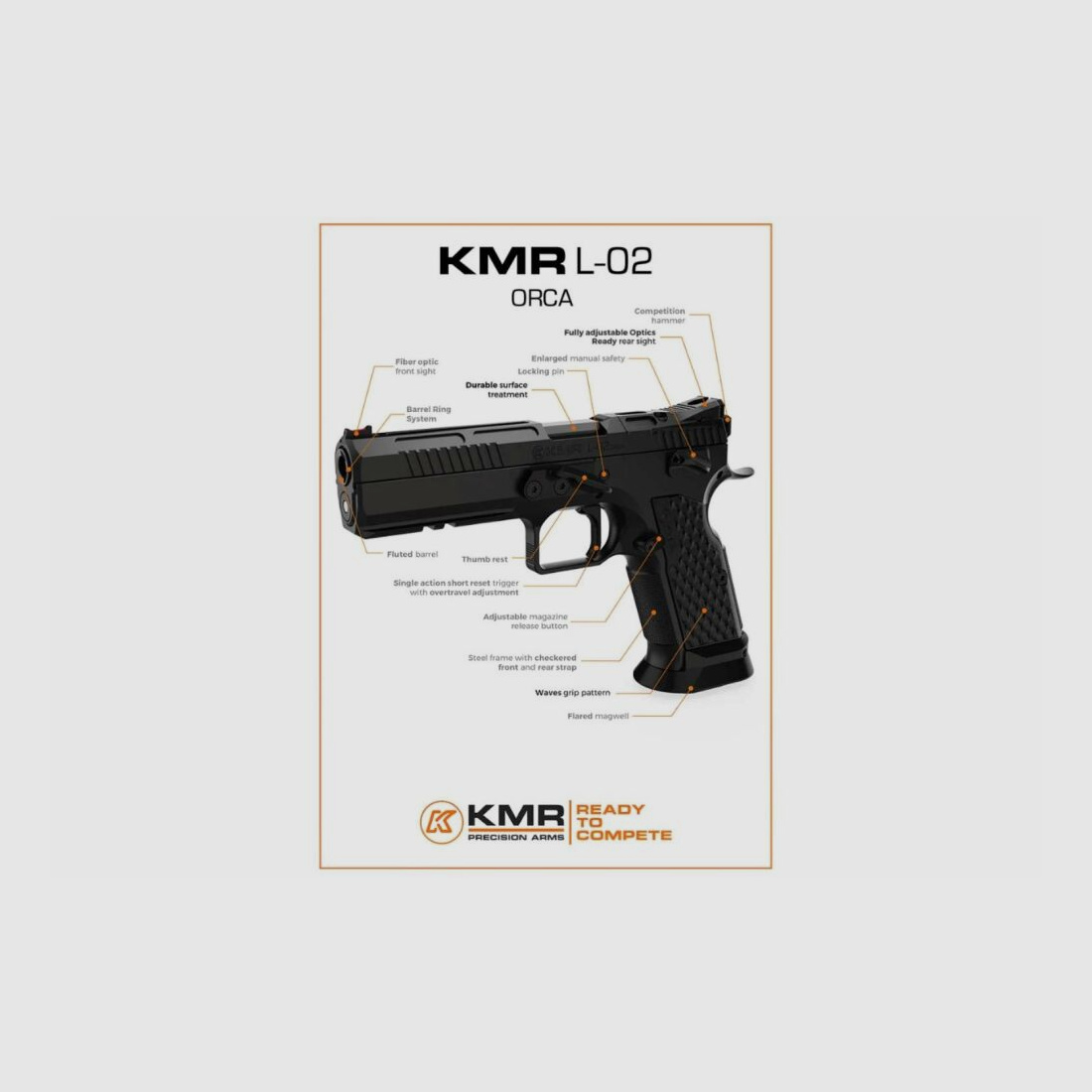 KMR L-02 ORCA O.R 9mmLuger