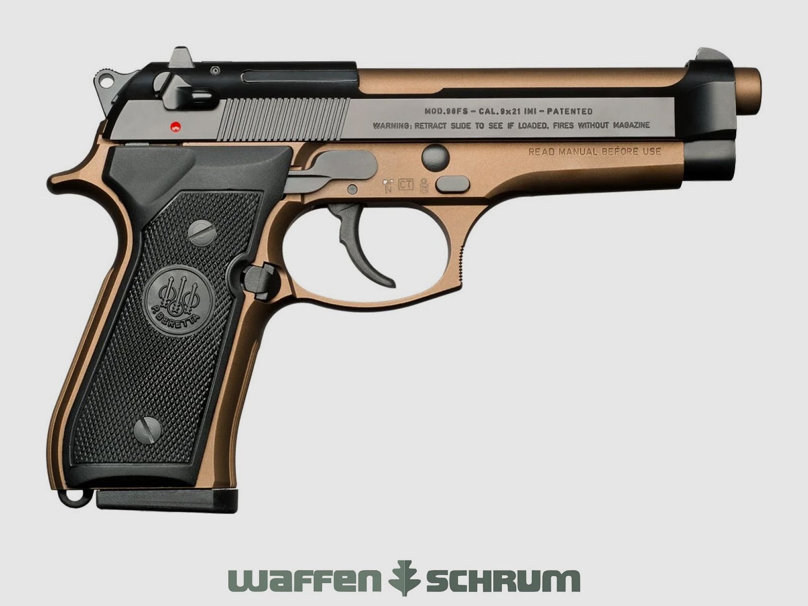 Beretta 92 FS Bronze