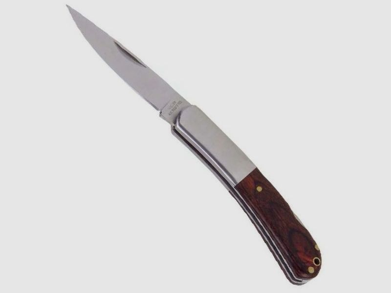 Taschenmesser Stahlbacken Schichtholz 42a Zweihandmesser legal fhren