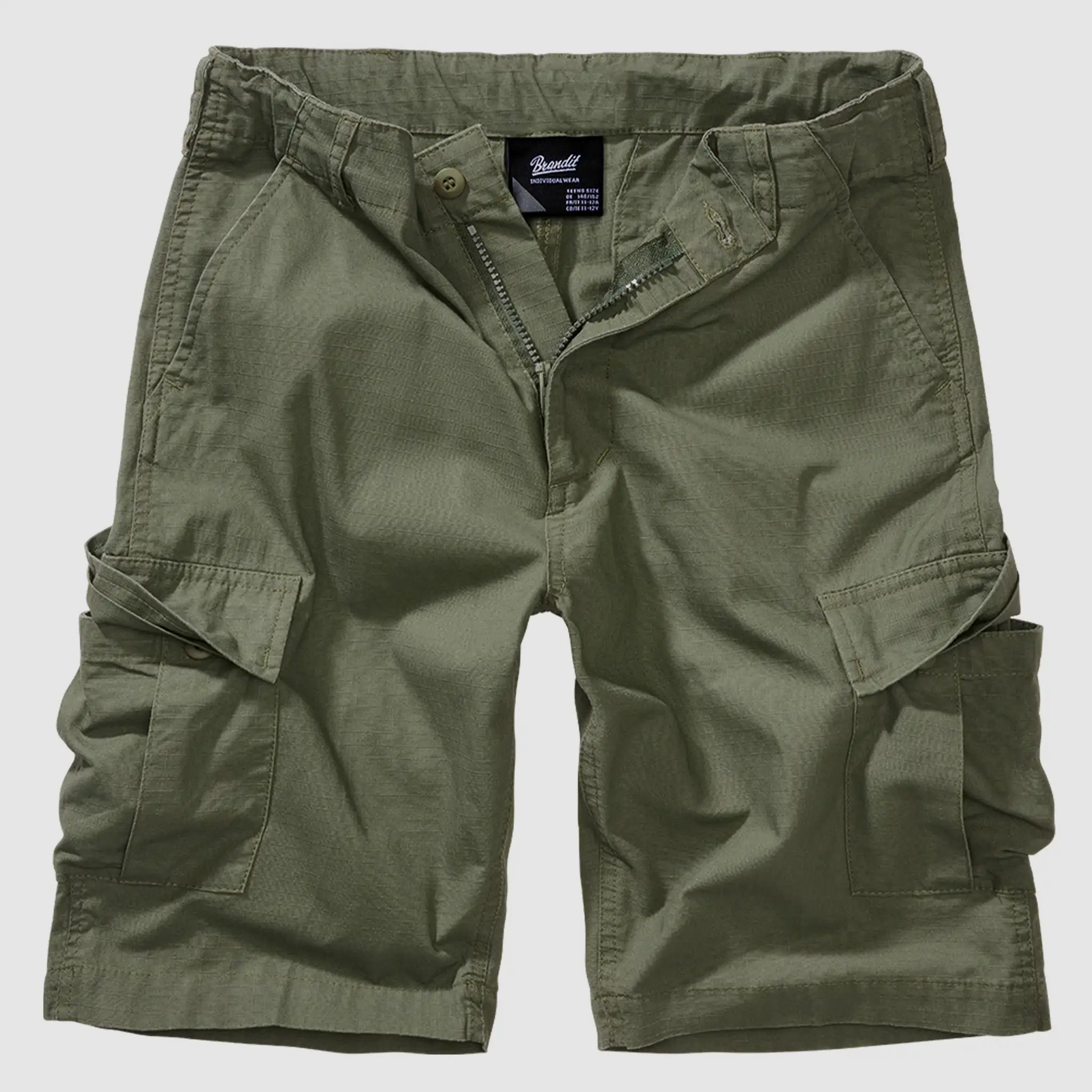 Brandit Kids Shorts Kids BDU Ripstop Shorts - Olive / 122/128