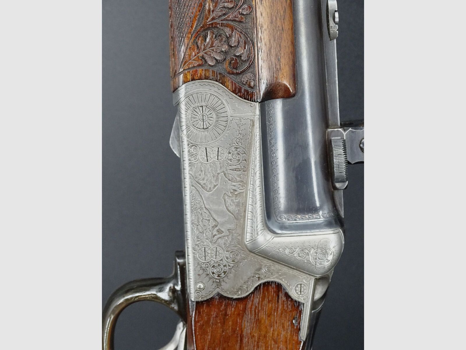 Sodia Kettner BBF cuerno de búfalo sistema de perforación grabado ZF Kahles rifle de cerrojo