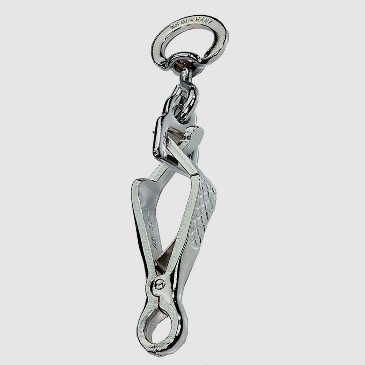 AKAH Scherenzange zum Schnallen / vernickelt / 5cm