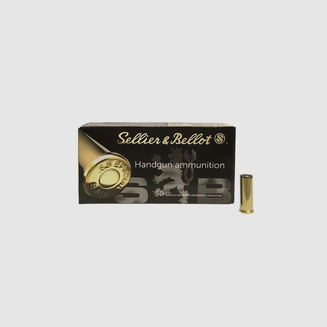 Sellier&Bellot – Amunicja rewolwerowa .38 Special WC 148 gr / 9.6 g