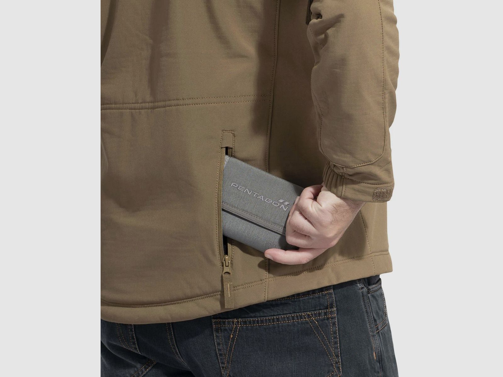 Artaxes Softshelljacke (Coyote) Pentagon, Bild 3 von 7