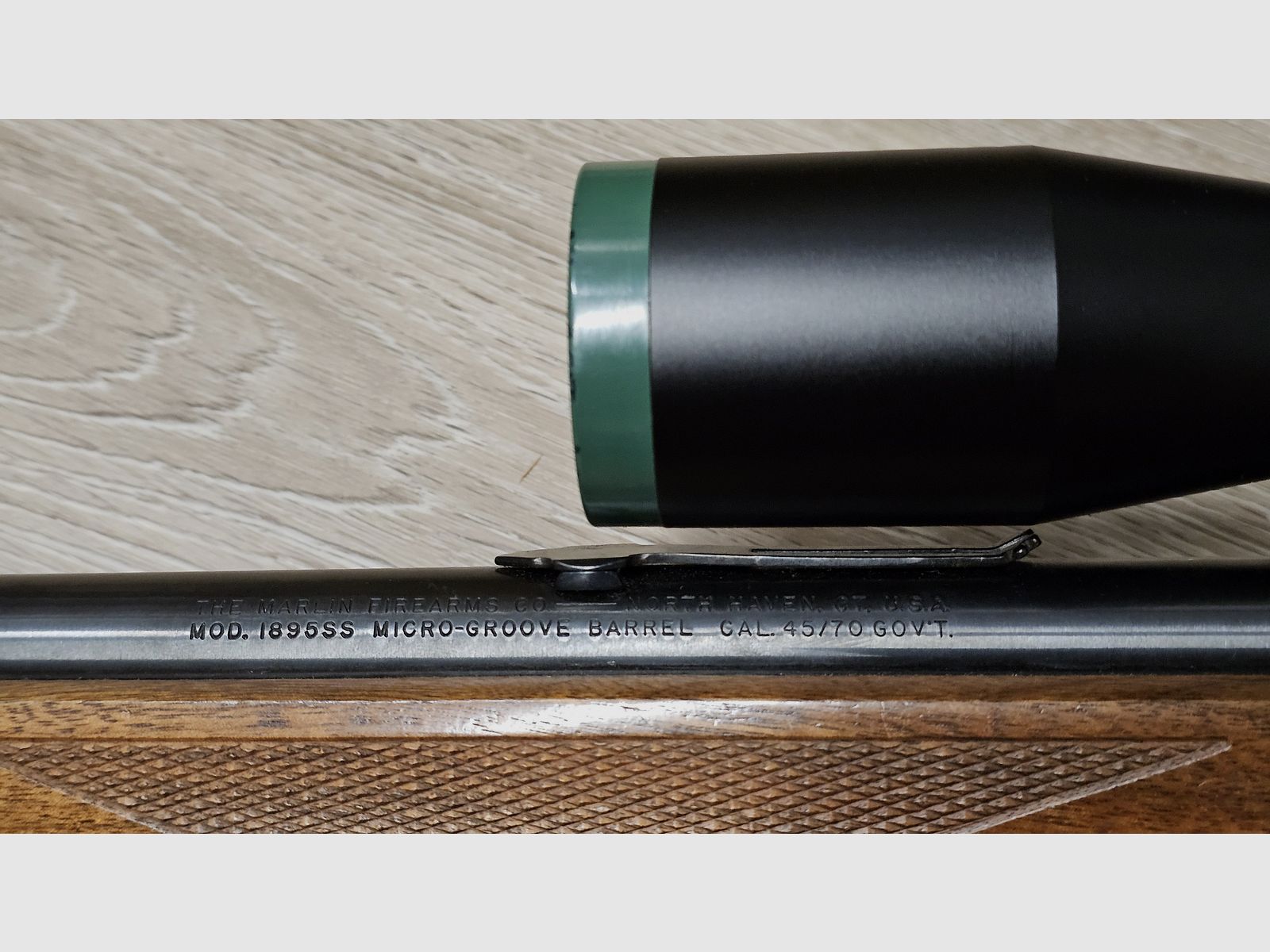 Marlin Mod. 1895 SS Micro-Groove Lauf im Kaliber .45/70 Gov't mit Kettner Zielfernrohr 1,5-6x42 (Abs. 1)