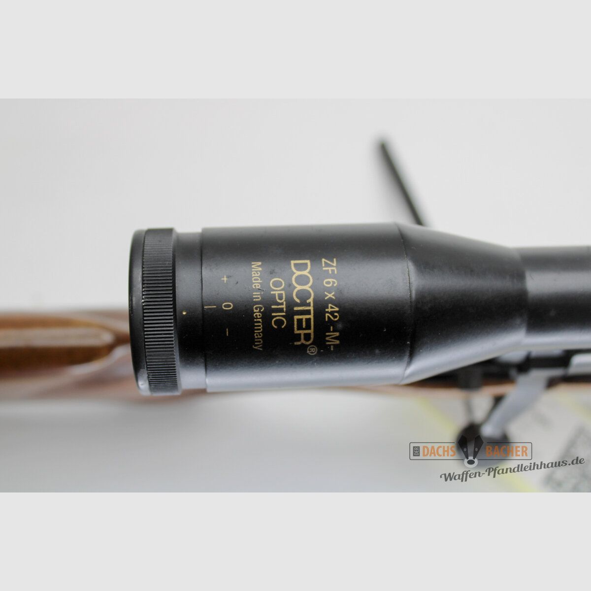 Remington 700 bolt-action rifle cal. .243 Win with Docter 6x42