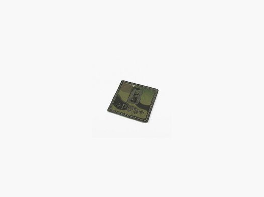 Patch del gruppo sanguigno King Arms Cube - MC - B