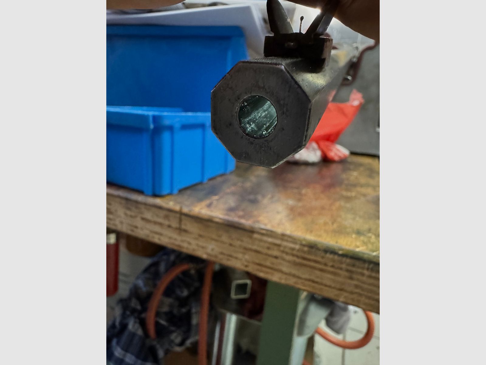 Feuerstutzen Systeem Aydt 8,15x46R in uitstekende originele staat