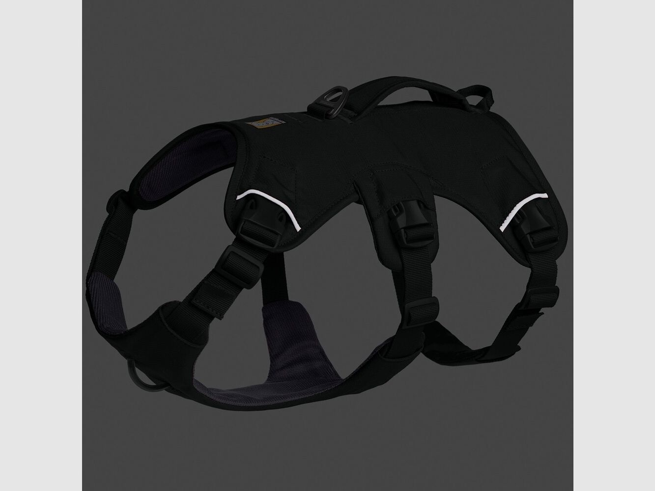 Ruffwear Hundegeschirr Web Master™ (Größe XXS (Brustumfang 33–43 cm) – Basaltgrau), Bild 3 von 7