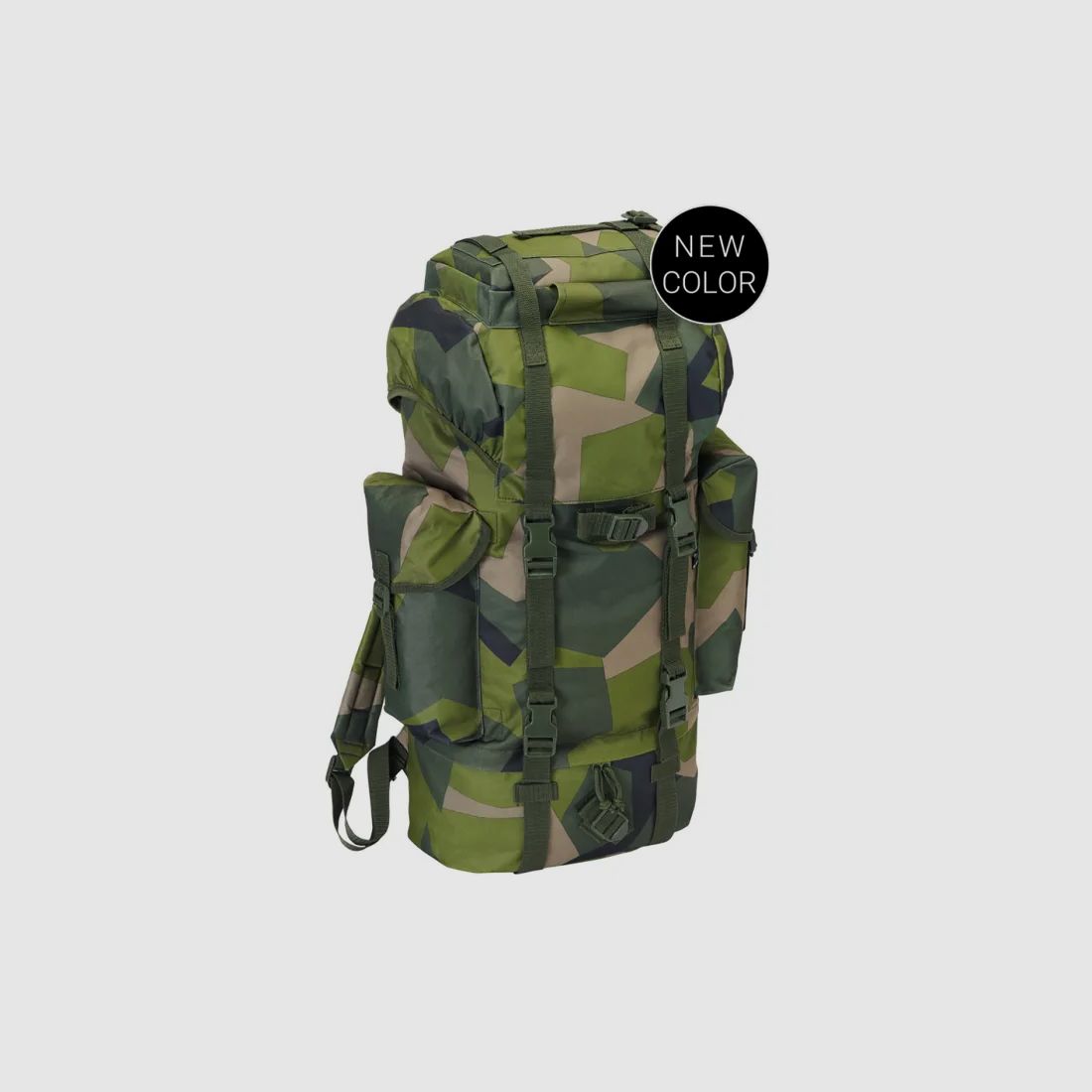 Sac à dos de combat 65 litres - Camouflage suédois
