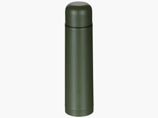 Vakuum-Thermoskanne, 1 l, oliv