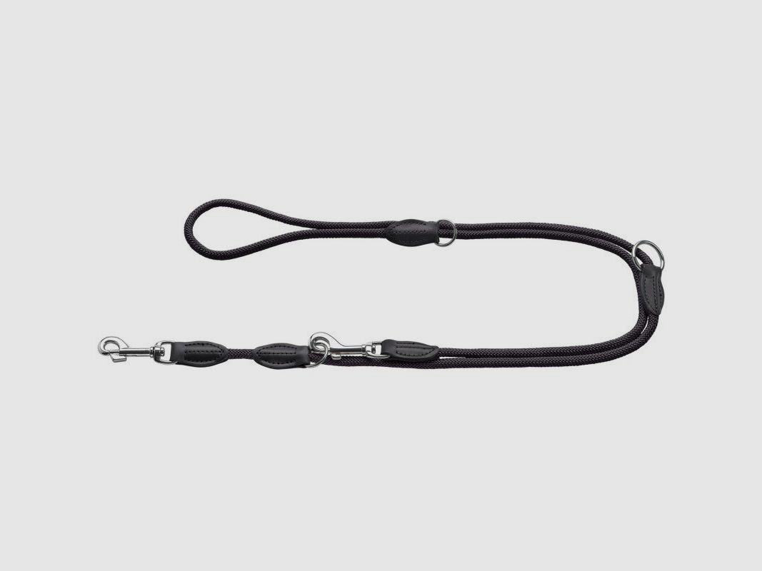 Hunter Adjustable Lead Freestyle Black / Rope