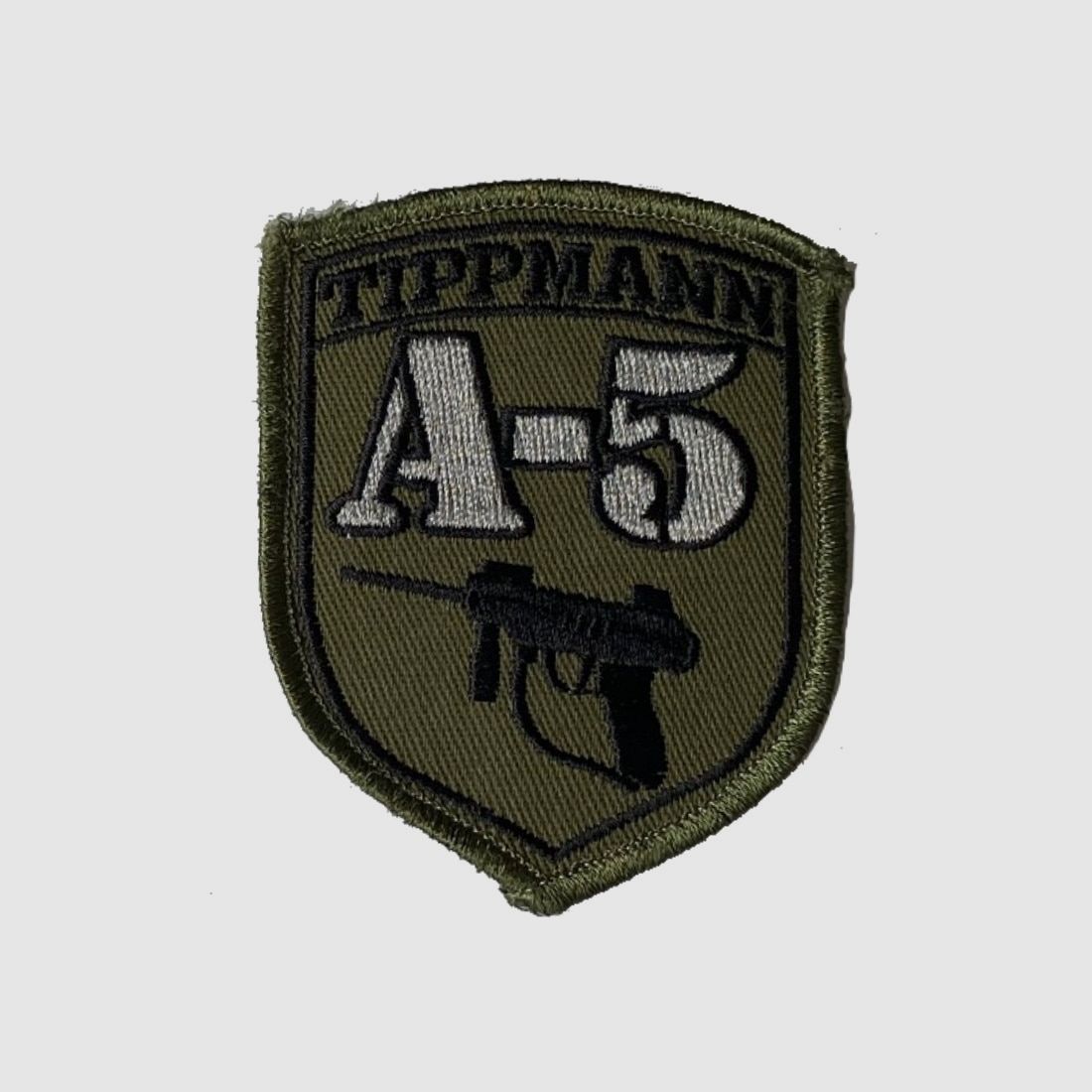 Paintball / Airsoft klittenband patch geborduurd (Tippmann A-5)