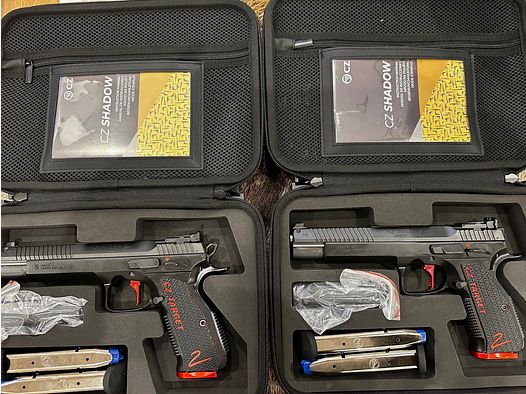 CZ Uhersky Brod 75 SHADOW 2 TARGET en 6" ! En 9mmLuger en stock