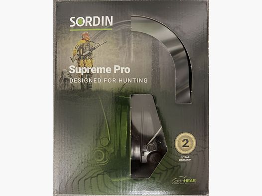 Sordin ACE Schakal de Sordin Protección Auditiva de Cápsula - activa y electrónica con almohadillas de gel