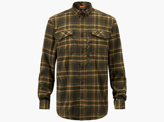 Pinewood Hemd Abisko Hiking Flanell Moss Green