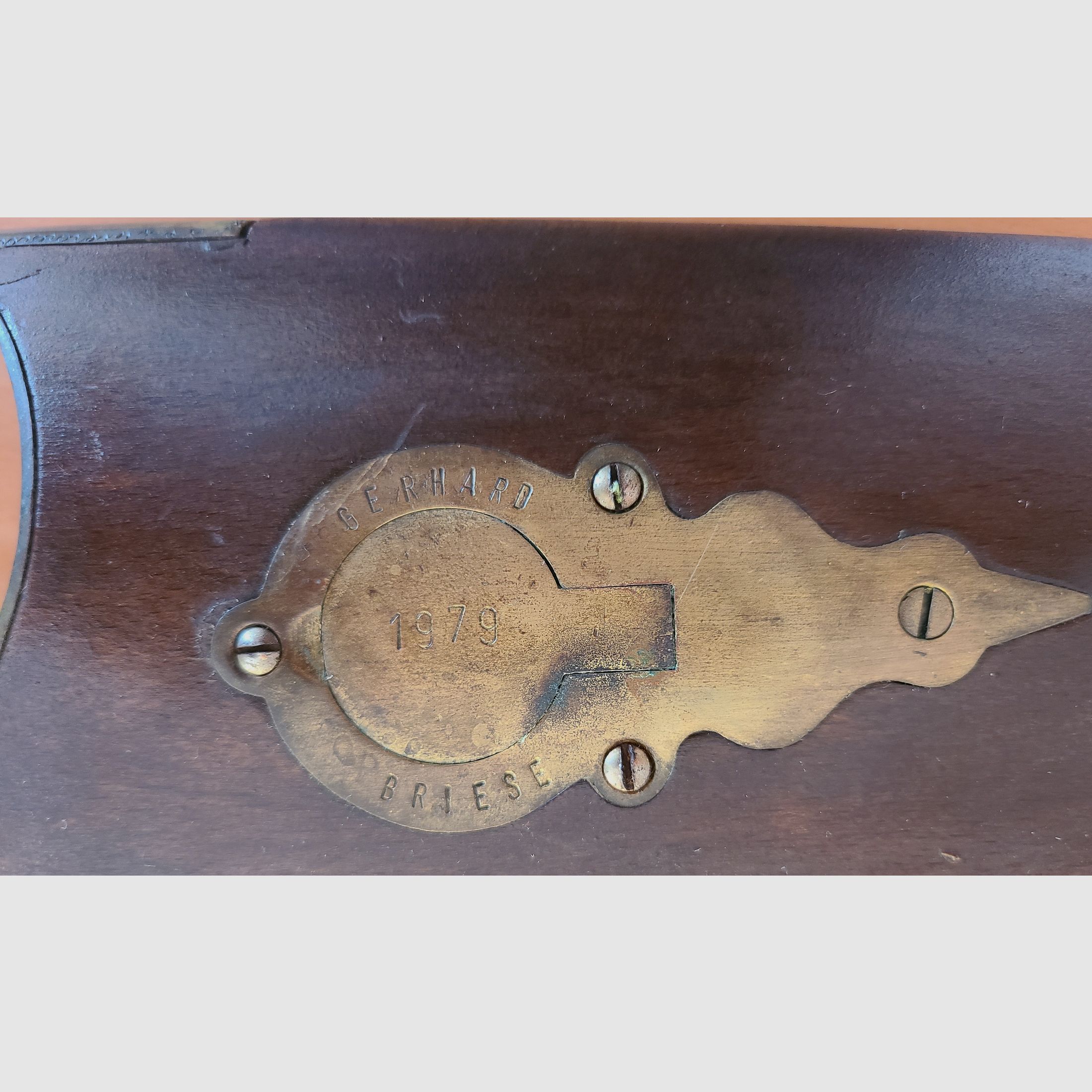 CARGADOR DELANTERO RIFLE / cal. 45 / PÓLVORA NEGRA / 6B / MADERA / B13102 / DEFECTUOSO