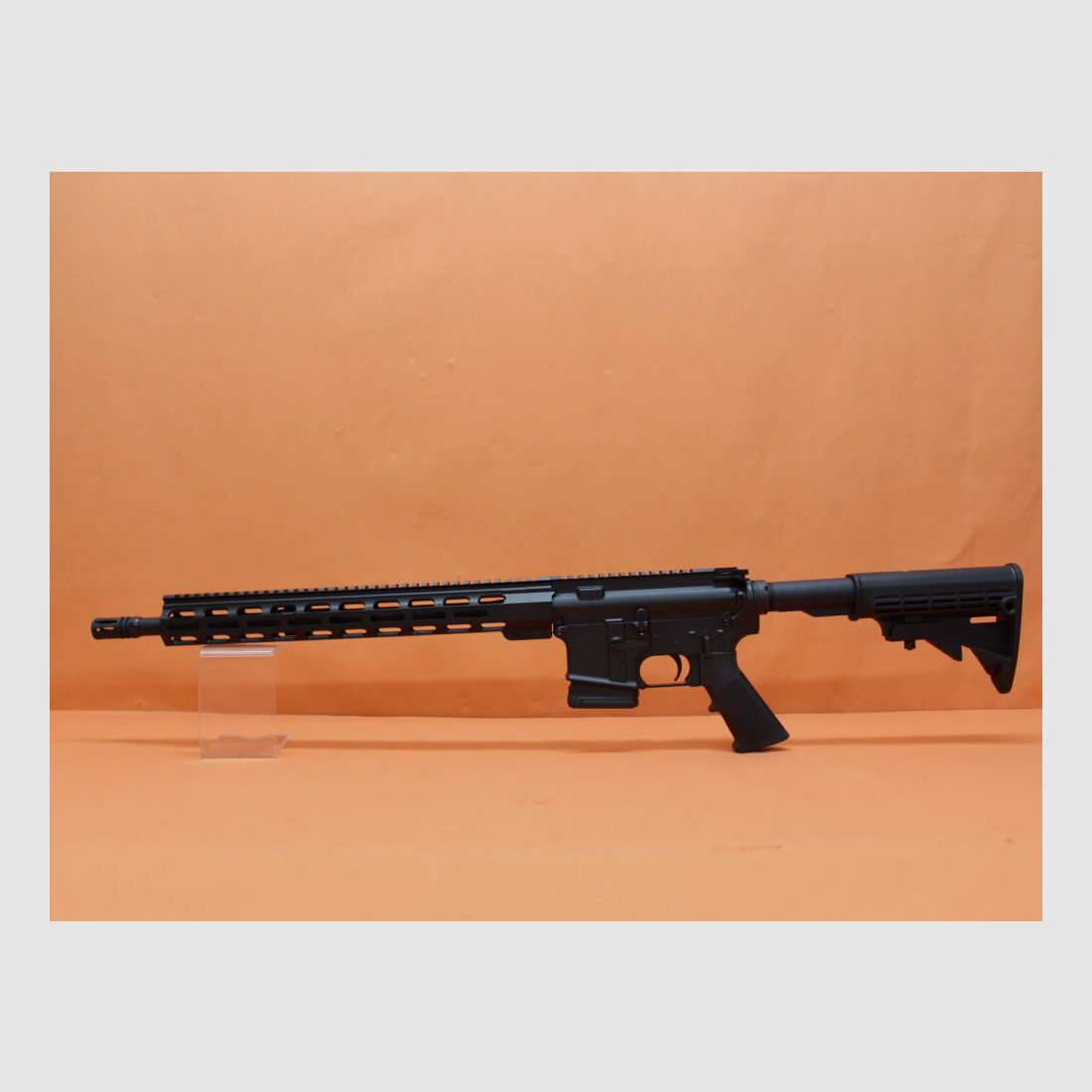 AimZone Ha.Büchse .223Rem AimZone Aim15 Basic Sporter 16L System AR-15 +Geco 1-6x24 Zielfernrohr+Burris PEPR