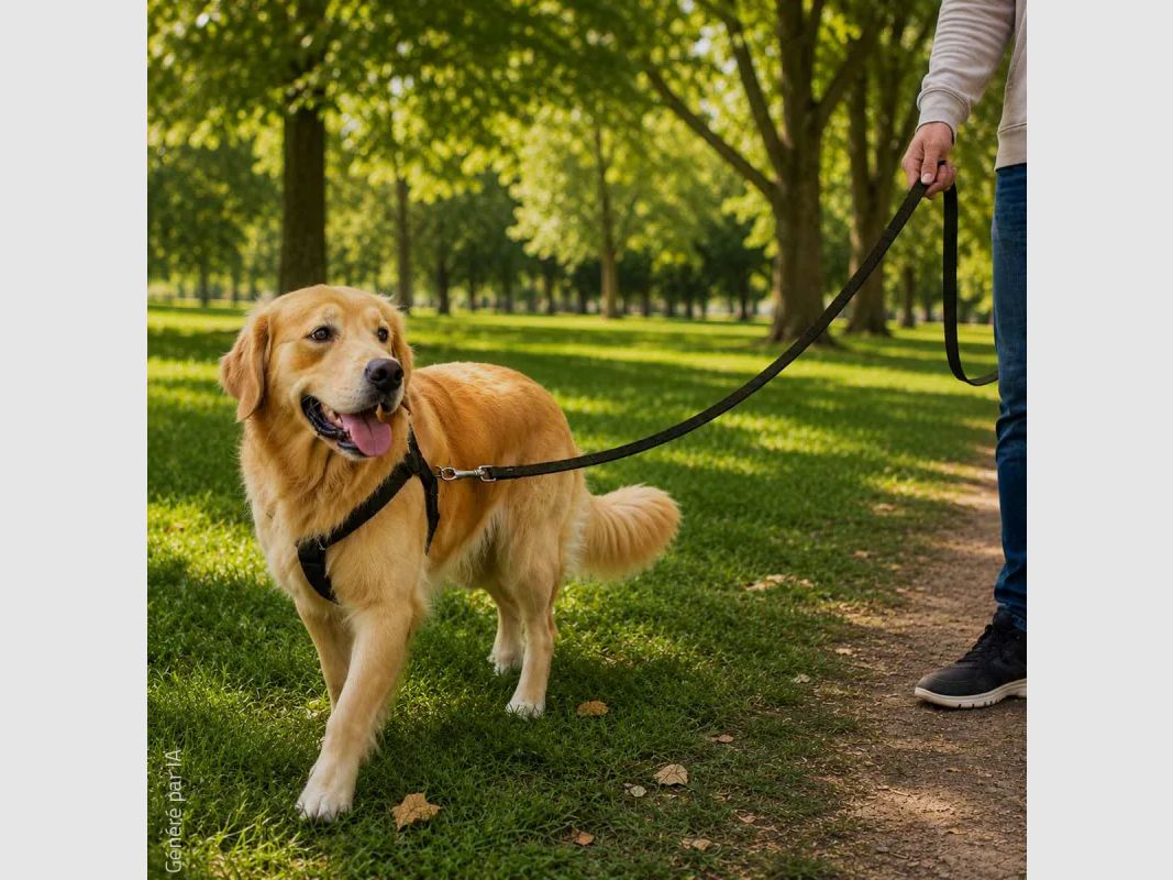 Longe pour chien 5m kaki, image 4 sur 8