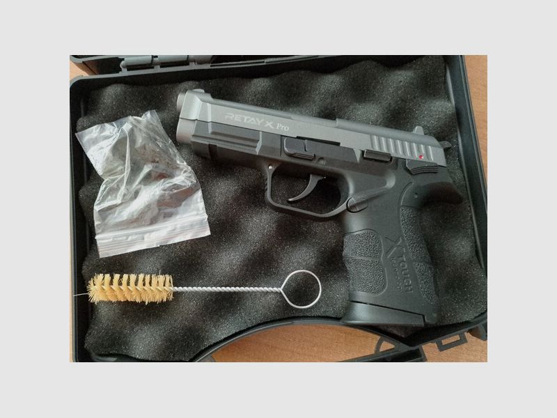 Retay X Pro Bicolor-Finish im Kal. 9 mm P.A.K. mit Verpackung!