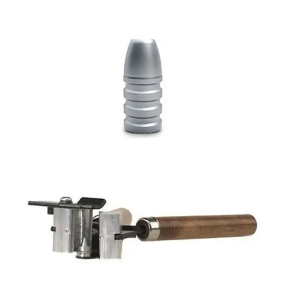 Doppelkammer-Kegelgeschosshülsenform Kaliber .285 Lee Precision, Bild 1 von 2