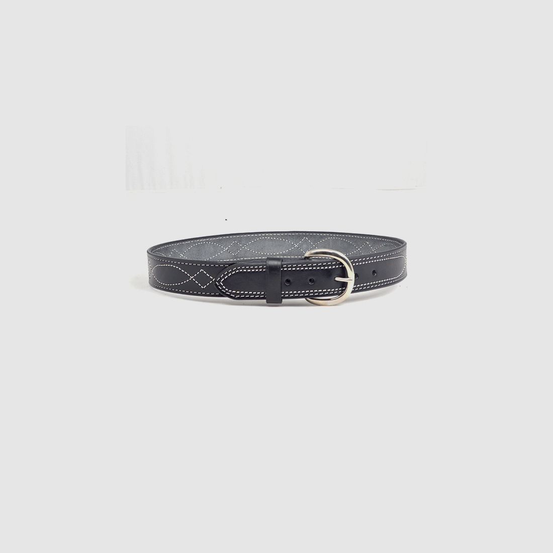 Belt Casual LS 76cm Black smooth