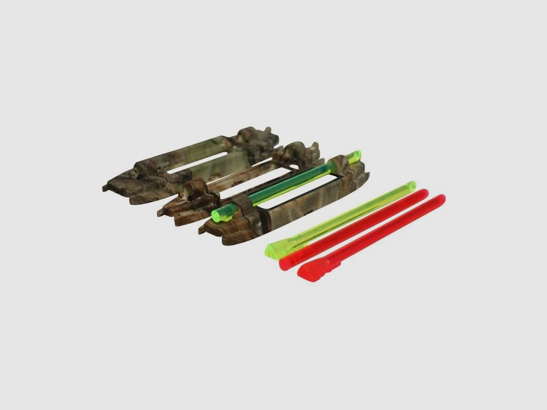 HIVIZ SHOTGUN BIRDBUSTER SIGHT CAMO 6-10MM RAIL, image 1 of 2