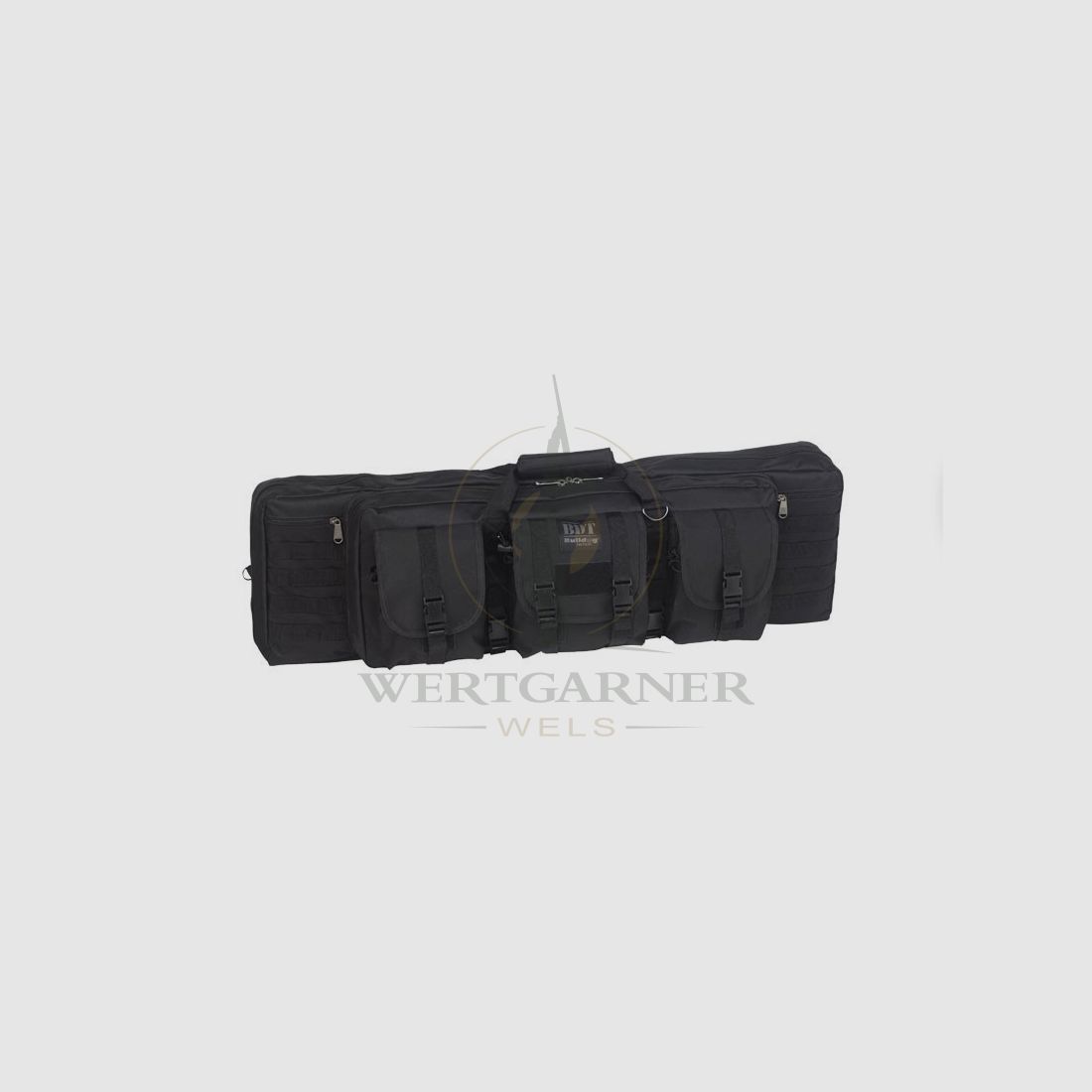 Bulldog Cases BDT Futteral 109cm Double zwart, afbeelding 1 van 2