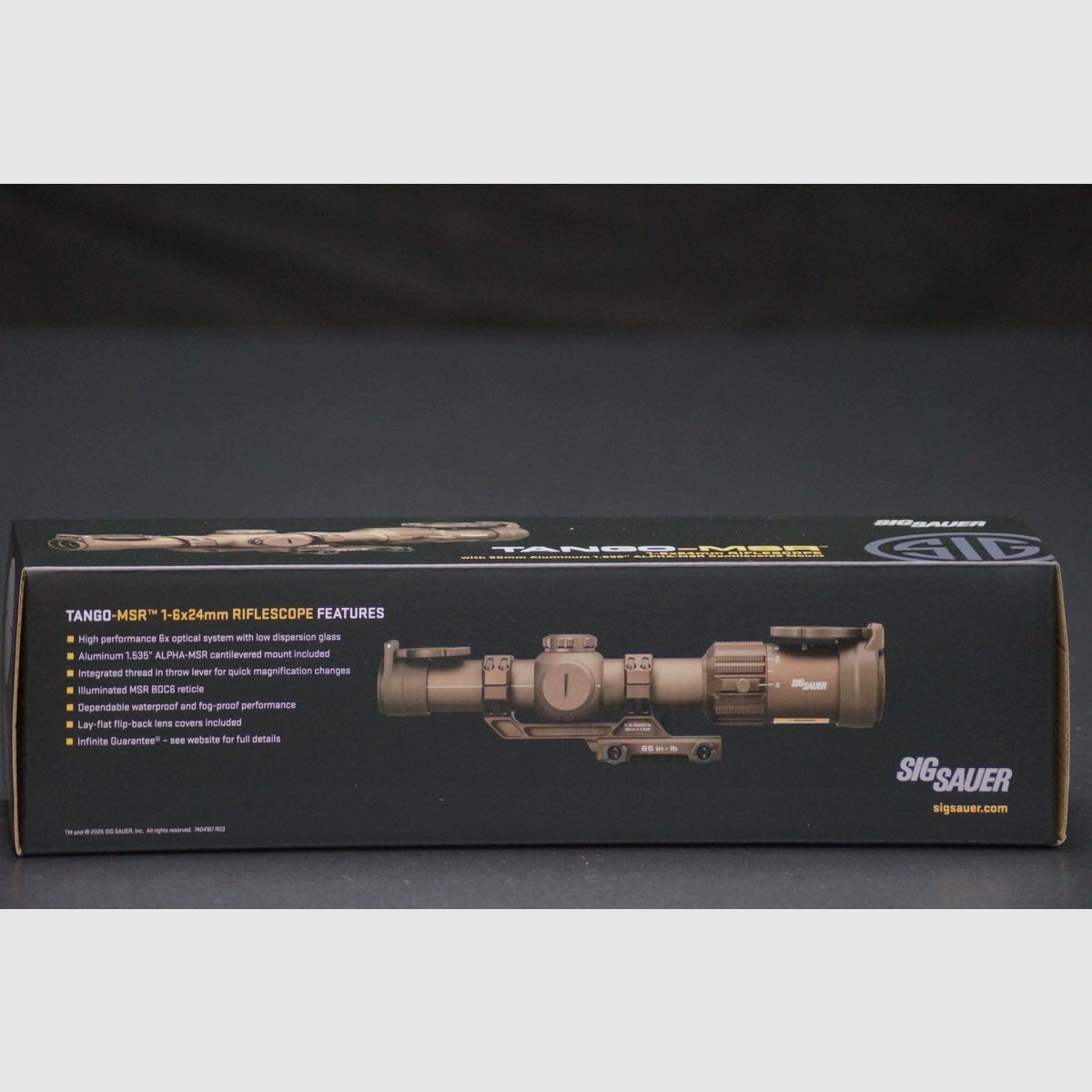 Sig Sauer Tango MSR 1-6×24, image 9 sur 9