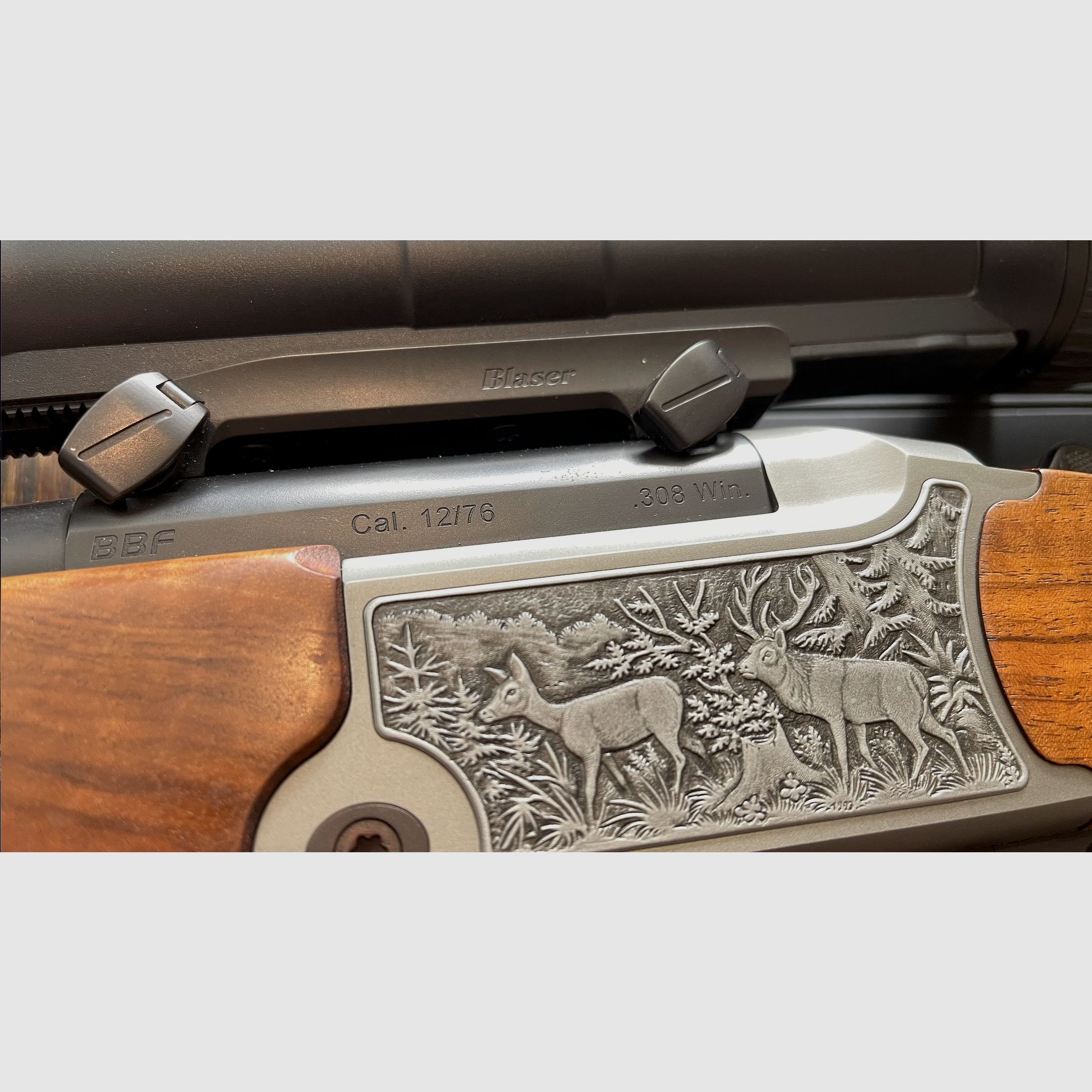BLASER BBF 95 "Sp. Shot" | 12/76 - .308 | Inkl. Blaser Sattelmontage und Zielf. Swarovski Z6i 2-12x50