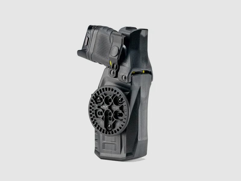 Dutyholster Level II voor Taser 10 op 360-inlegschijf (zwart) Blade-tech, afbeelding 2 van 4