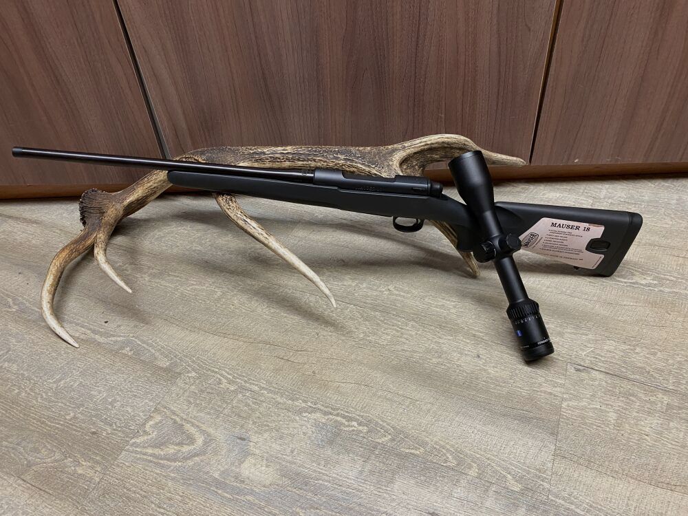 Mauser M18, with Zeiss Conquest V6 2-12x50, with rail